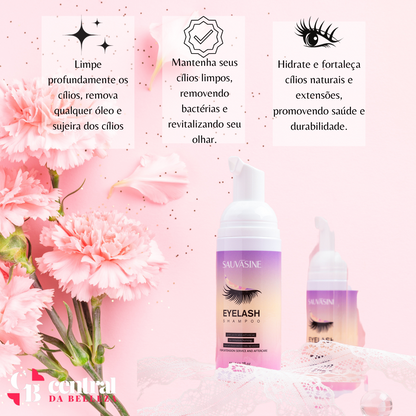 LashCare - Eyelash Cleaning Kit with FREE Pouch