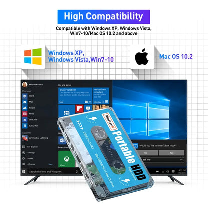 KINHANK Portable Super HDD Game Console