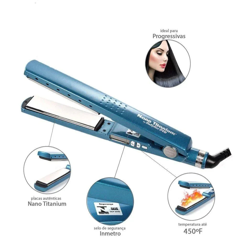 Professional Dual Voltage Nano Titanium Flat Iron